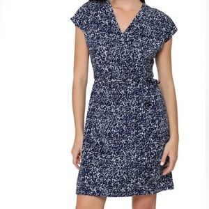 Nicole Miller Women's Faux Wrap Dress